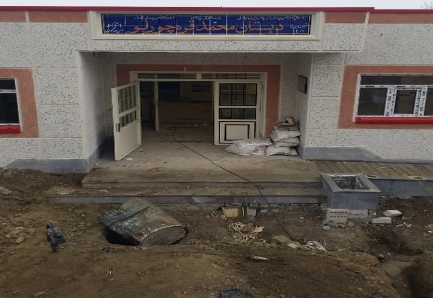 مشارکت در تکمیل مدرسه 4 کلاسه خاروانا