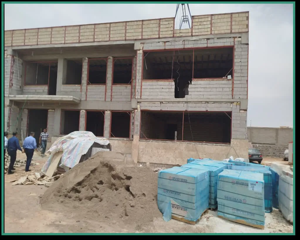 مشارکت در تکمیل مدرسه 6 کلاسه شیخ شهاب الدین اهر